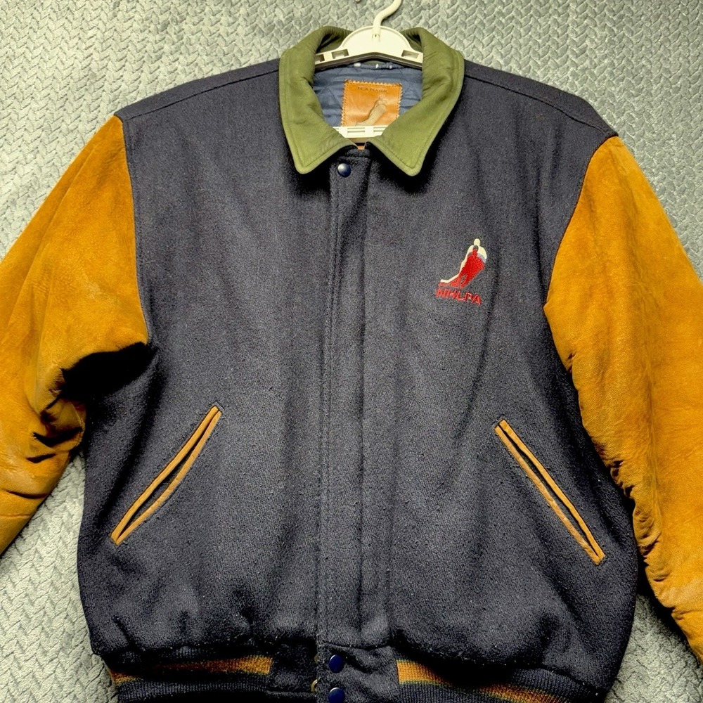VTG NHL National Hockey League‎ Players Association NHLPA Jacket Size XL Stumpel